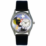 Halloween Flying Witch Watch Classic Silver Style S 1220009 Halloween Flying Witch Watch Classic Silver Style S 1220009