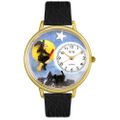 Halloween Flying Witch Watch in Gold or Silver Unisex G 1220001 Halloween Flying Witch Watch in Gold or Silver Unisex G 1220001