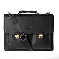Hero Briefcase Eisenhower Series 275bla Better Than Leather