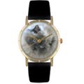 Himalayan Cat Print Watch in Gold Classic P 0120039 Himalayan Cat Print Watch in Gold Classic P 0120039