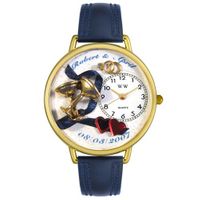 His Wedding Watch in Gold or Silver Unisex G 1340006