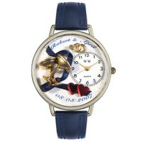 His Wedding Watch in Silver Unisex U 1340006