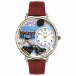 Hockey Mom Watch in Gold or Silver Unisex U 1010020 Hockey Mom Watch in Gold or Silver Unisex U 1010020