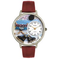 Hockey Mom Watch in Gold or Silver Unisex U 1010020