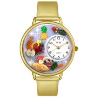 Holiday Feast Watch in Gold or Silver Unisex G 1220037