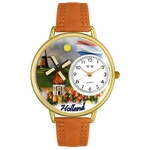 Holland Watch in Gold or Silver Unisex G 1420007
