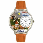 Holland Watch in Gold or Silver Unisex U 1420007