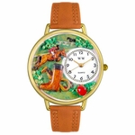 Horse Competition Watch in Gold or Silver Unisex G 0810020 Horse Competition Watch in Gold or Silver Unisex G 0810020
