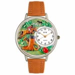Horse Competition Watch in Silver Unisex U 0810020 Horse Competition Watch in Silver Unisex U 0810020