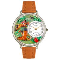 Horse Competition Watch in Silver Unisex U 0810020