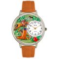 Horse Competition Watch in Silver Unisex U 0810020 Horse Competition Watch in Silver Unisex U 0810020