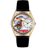 Horse Racing Watch Classic Gold Style C 0810007