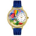 Hot Air Balloons Watch in Gold or Silver Unisex G 1610010 Hot Air Balloons Watch in Gold or Silver Unisex G 1610010