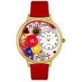 I Love Buttons Watch in Gold or Silver Unisex G 0410011 I Love Buttons Watch in Gold or Silver Unisex G 0410011
