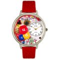 I Love Buttons Watch in Silver Unisex U 0410011 I Love Buttons Watch in Silver Unisex U 0410011