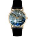 Ice Skating Lover Print Watch Classic Gold Style P 0840026 Ice Skating Lover Print Watch Classic Gold Style P 0840026
