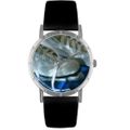 Ice Skating Lover Print Watch Classic Silver Style R 0840026 Ice Skating Lover Print Watch Classic Silver Style R 0840026
