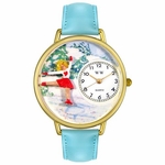 Ice Skating Watch in Gold or Silver Unisex G 0810024 Ice Skating Watch in Gold or Silver Unisex G 0810024