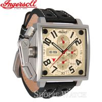 Ingersoll IN1613CR Bison No. 11 Cream Dial Automatic Leather Watch