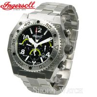 Ingersoll IN1614BKMB Bison No. 17 Mens Black Dial Bracelet Watch