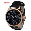 Ingersoll IN3900RBK Apache Mens Black Automatic Leather Watch Ingersoll IN3900RBK Apache Mens Black Automatic Leather Watch
