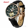 Ingersoll IN6900RBK Grand Canyon IV Black Automatic Leather Watch Ingersoll IN6900RBK Grand Canyon IV Black Automatic Leather Watch