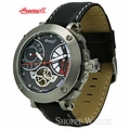 Ingersoll IN6902BK Mens Black Dial Automatic Leather Watch Ingersoll IN6902BK Mens Black Dial Automatic Leather Watch