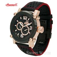 Ingersoll IN6905RBK Red and Black Automatic Leather Watch