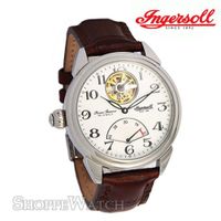 Ingersoll IN8100WH Mens Automatic Leather Watch