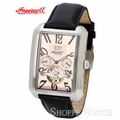 Ingersoll IN8202SRG Laramie Mens Black Leather Strap Watch Ingersoll IN8202SRG Laramie Mens Black Leather Strap Watch