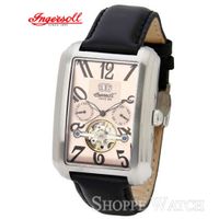 Ingersoll IN8202SRG Laramie Mens Black Leather Strap Watch