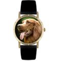 Irish Setter Print Watch in Gold Classic P 0130047 Irish Setter Print Watch in Gold Classic P 0130047