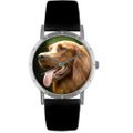 Irish Setter Print Watch in Silver Classic R 0130047 Irish Setter Print Watch in Silver Classic R 0130047