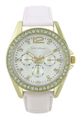 Jade LeBaum JB202738G Rhinetone Accented Goldtone Women Watch Jade LeBaum JB202738G Rhinetone Accented Goldtone Women Watch