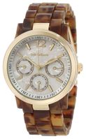 Jade LeBaum JB202740G Brown Tortoise Bracelet Women Watch