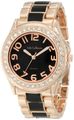 Rose-Gold-Black Two Tone Epoxy Bracelet Watch Jade LeBaum JB202745G  Rose-Gold-Black Two Tone Epoxy Bracelet Watch Jade LeBaum JB202745G