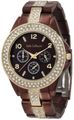Chocolate Brown Embellished Bracelet Watch Jade LeBaum JB202747G  Chocolate Brown Embellished Bracelet Watch Jade LeBaum JB202747G