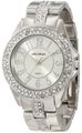 Silver Tone Embellished Bracelet Watch Jade LeBaum JB202749G  Silver Tone Embellished Bracelet Watch Jade LeBaum JB202749G