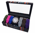 Jade LeBaum JB202751G Silicone Straps Crystal Bezel Womens Watch Jade LeBaum JB202751G Silicone Straps Crystal Bezel Womens Watch