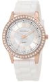 White Silicone Band Women Watch Jade LeBaum JB202754G  White Silicone Band Women Watch Jade LeBaum JB202754G