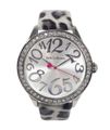 Silver Leopard Print Watch Jade LeBaum JB202759G  Silver Leopard Print Watch Jade LeBaum JB202759G