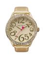 Gold Leather Band Watch Jade LeBaum JB202760G Gold Leather Band Watch Jade LeBaum JB202760G