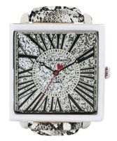 Jade LeBaum Ladies JB202872G Grey Square Face Fashion Watch