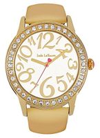 Jade LeBaum Womens JB202866G Gold Tone Quartz Fashion Watch