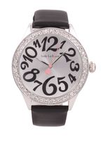 Jade LeBaum Womens JB202869G Silver Tone Wrist Watch