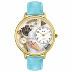 Jewelry Lover Blue Watch in Gold or Silver Unisex G 1010010 Jewelry Lover Blue Watch in Gold or Silver Unisex G 1010010