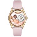 Jewelry Lover Pink Pearls Watch Classic Gold Style C 0910018 Jewelry Lover Pink Pearls Watch Classic Gold Style C 0910018