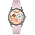 Jewelry Lover Pink Pearls Watch Classic Silver Style S 0910018 Jewelry Lover Pink Pearls Watch Classic Silver Style S 0910018
