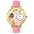 Jewelry Lover Pink Pearls Watch in Gold or Silver Unisex G 0910016 Jewelry Lover Pink Pearls Watch in Gold or Silver Unisex G 0910016