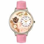 Jewelry Lover Pink Pearls Watch in Silver Unisex U 0910016 Jewelry Lover Pink Pearls Watch in Silver Unisex U 0910016